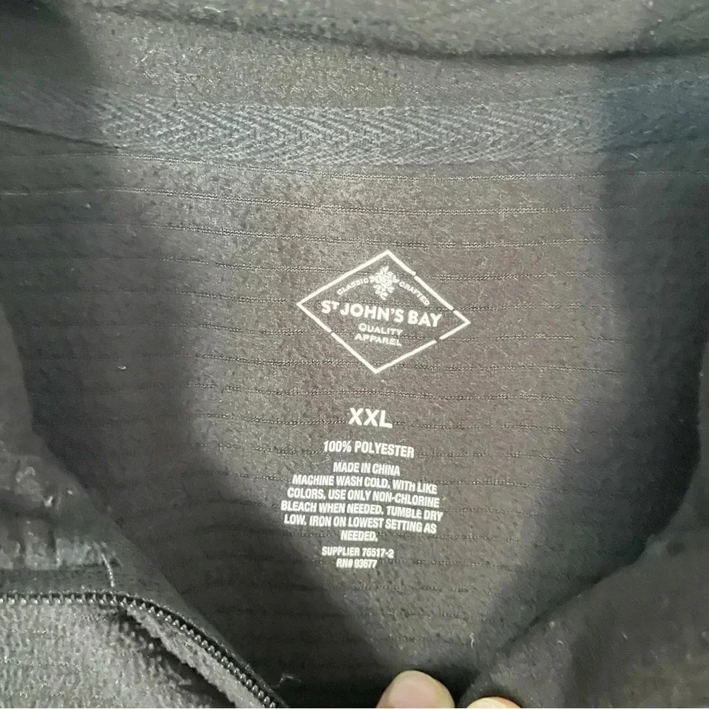 St. John's Bay Polar Fleece Womens
Long Sleeve Quarter-Zip Pullover Size XXL - Picture 4 of 5